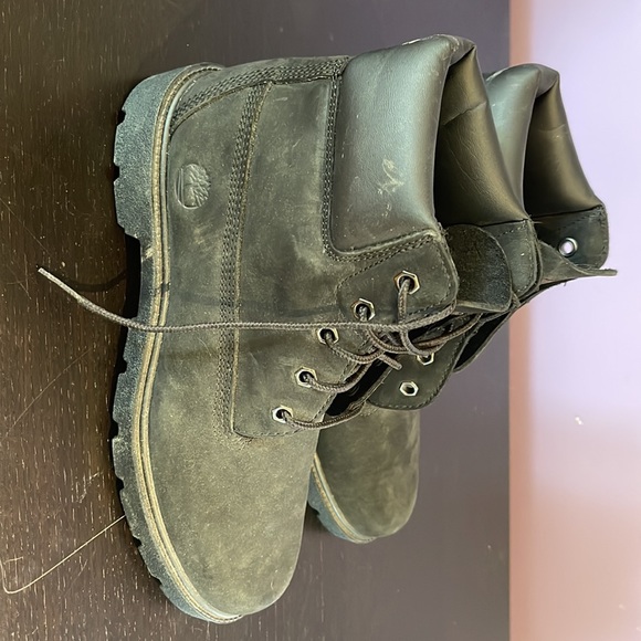 Black Waterproof Timberlands - Picture 2 of 3